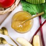 Rhabarber-Apfel-Marmelade, Rhabarber Marmelade mit Apfel - Foodblog Topfgartenwelt