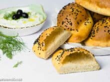 Pita Brot Rezept mit Trockenhefe - Foodblog Topfgartenwelt
