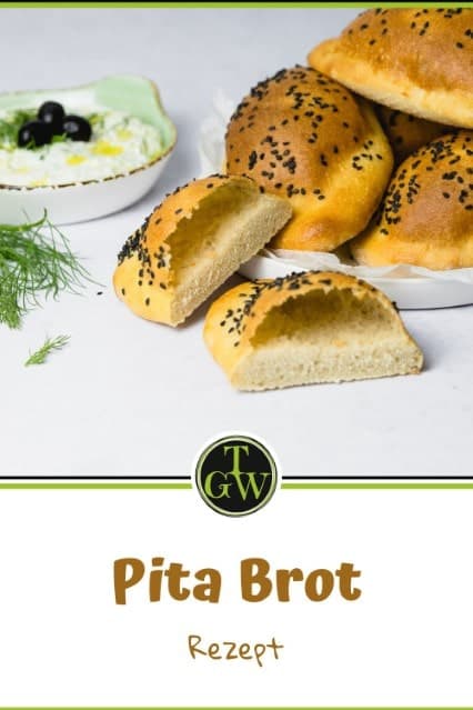 Pita Brot - Pinterest - Foodblog Topfgartenwelt
