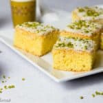 Revani Grießkuchen mit Joghurt und Öl - Foodblog Topfgartenwelt