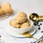 Kaffee Eis selber machen ohne Ei - Foodblog Topfgartenwelt