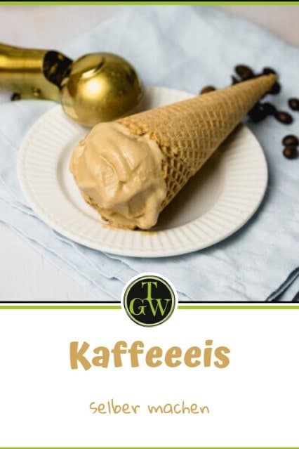 Kaffee Eis selber machen ohne Ei