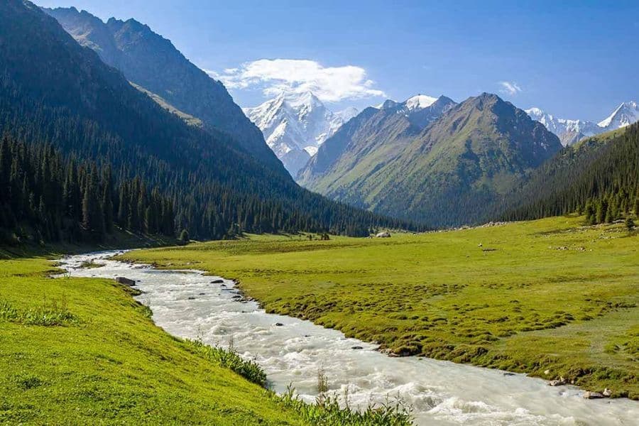 uzbekistan landskap berg
