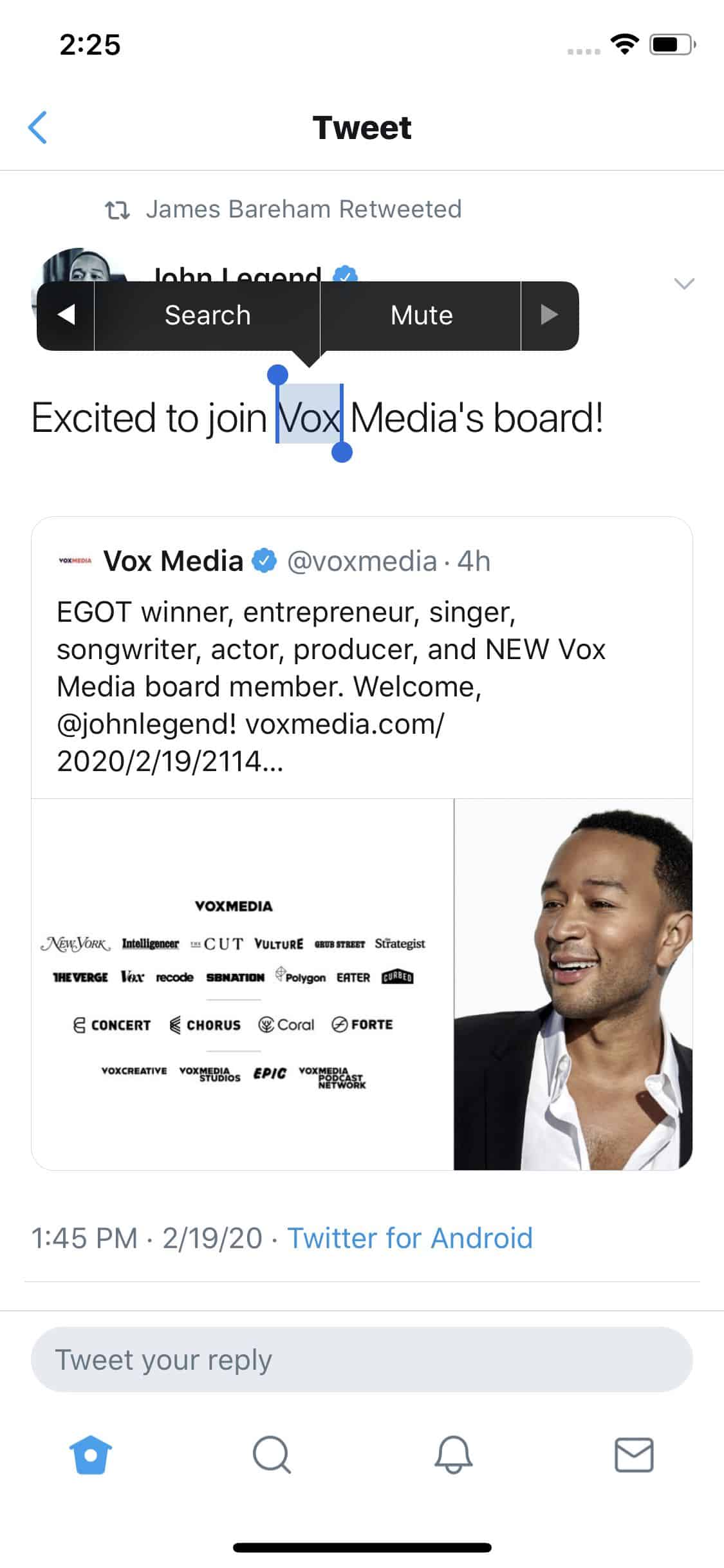 How to mute a single word on Twitter