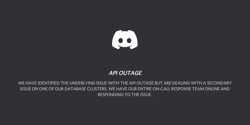 Discord is down