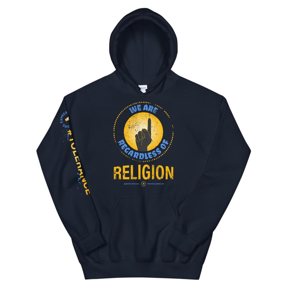 Pluralism: We Are 1 Regardless Of Religion Unisex Hoodie