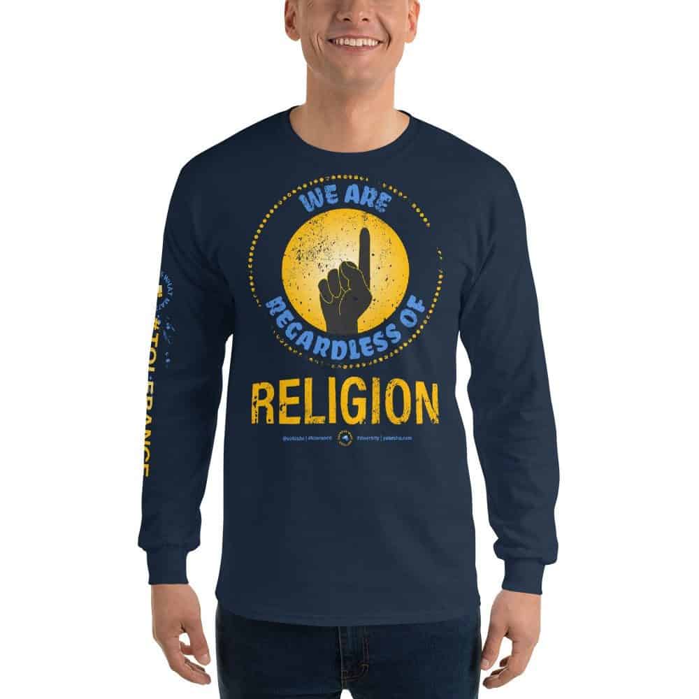 Pluralism: We Are 1 Regardless Of Religion Unisex Long Sleeve T-Shirt