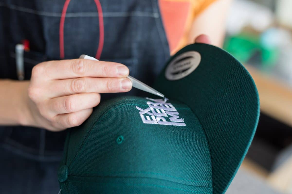 Flat Embroidery Touching Up