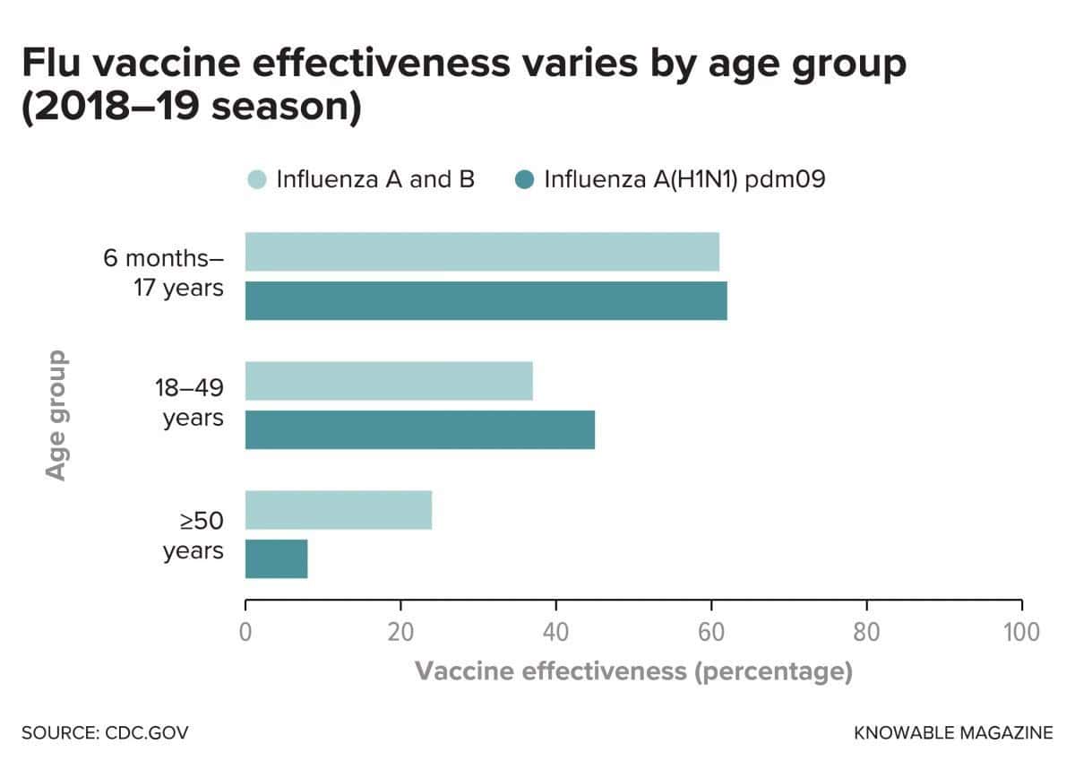Flu Vaccine Effectiveness Varies By Age Group 1 1
