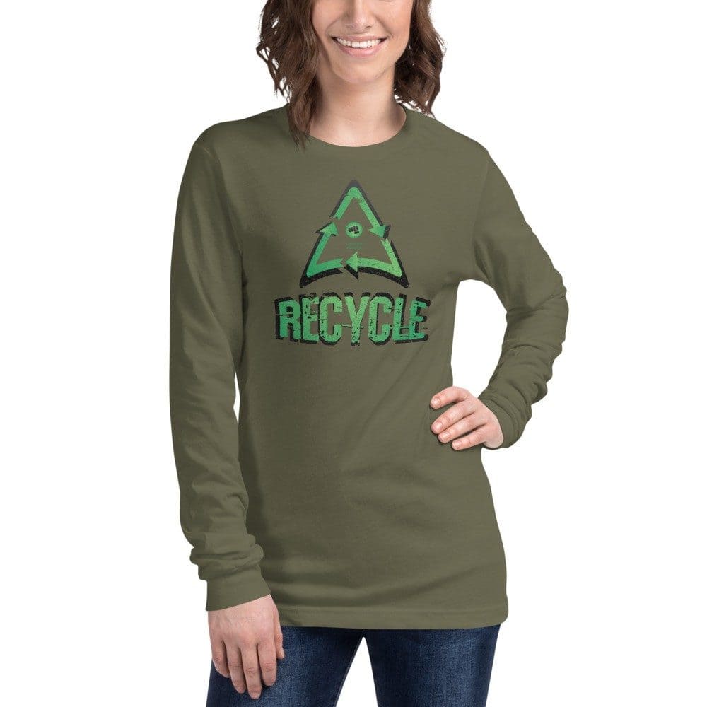 Recycle Unisex Long Sleeve T-Shirt