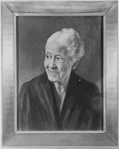 A portrait of Mary Church Terrell.