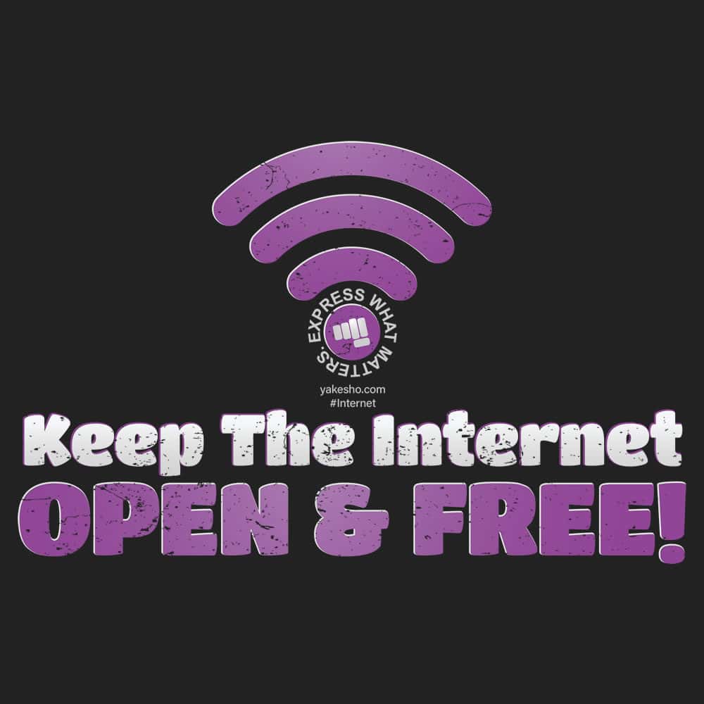 Keep Internet Open Design