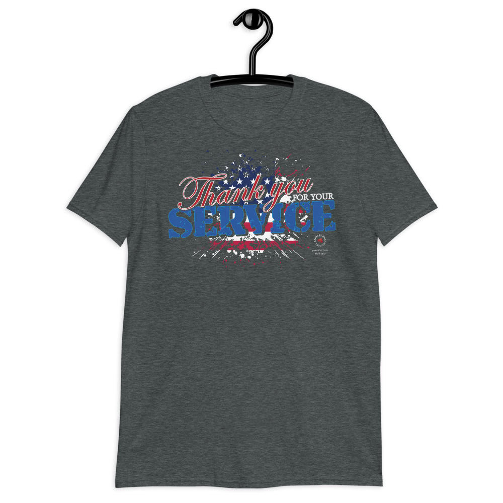 Thank You for Your Service Unisex Short Sleeve T-Shirt