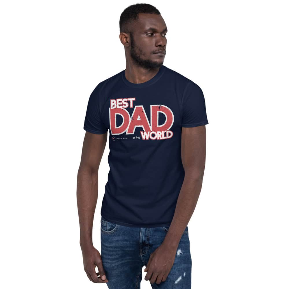 Best Dad in the World Unisex Short Sleeve T-Shirt