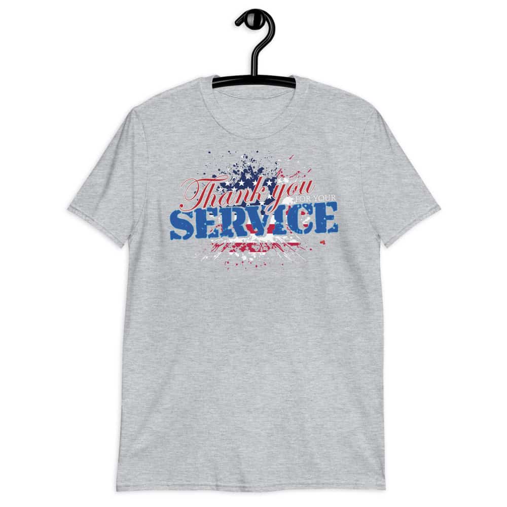 Thank You for Your Service Unisex Short Sleeve T-Shirt