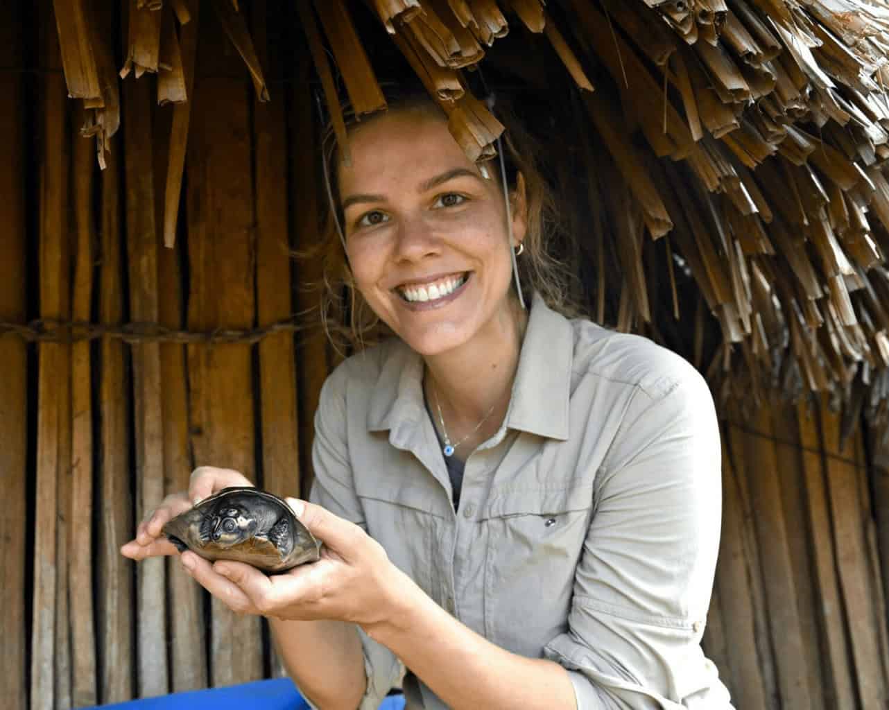 Conservationist fernanda abra of brazil