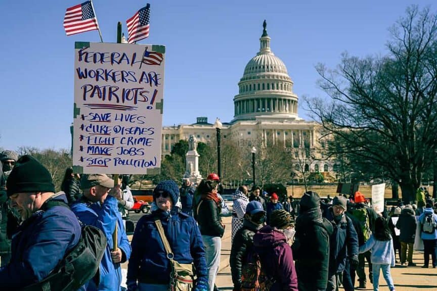 No kings day protest for usaid federal workers fired
