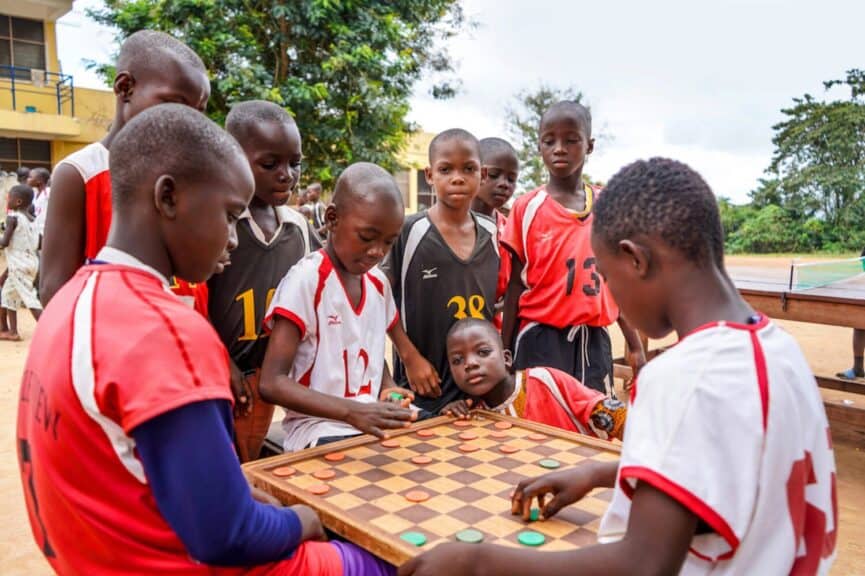Safe house for children in ghana