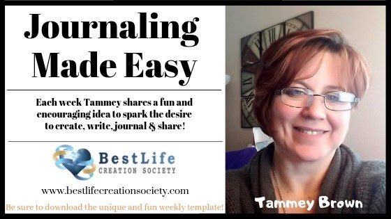 Image for Journaling Made Easy weekly blog post with Tammey Brown