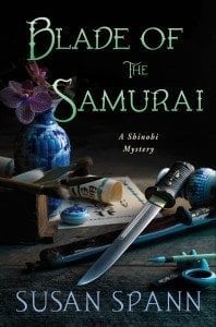 Cover of Blade of the Samurai, by Susan Spann, a Shinobi Mystery