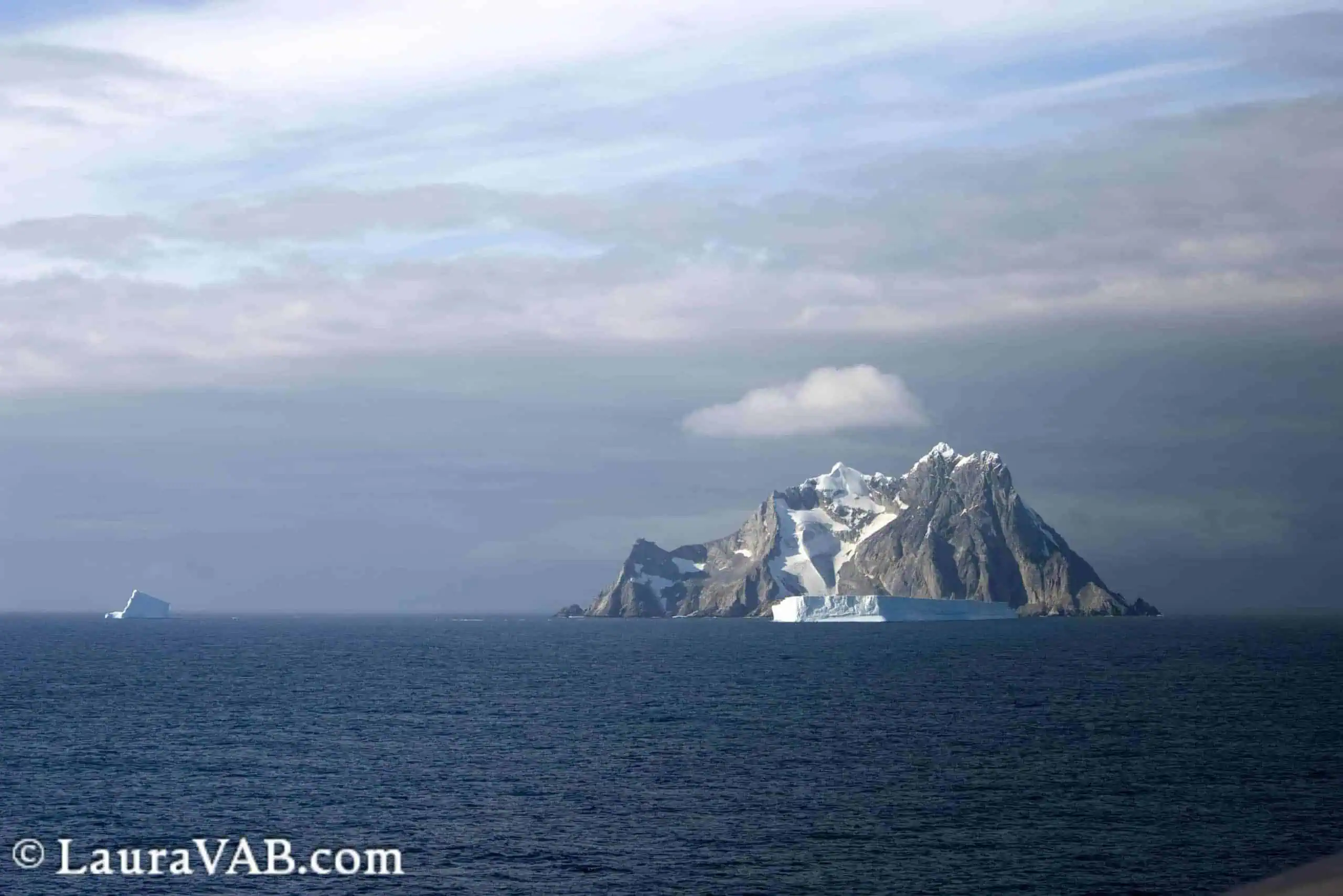 iceberg in front of Cornwallis Island