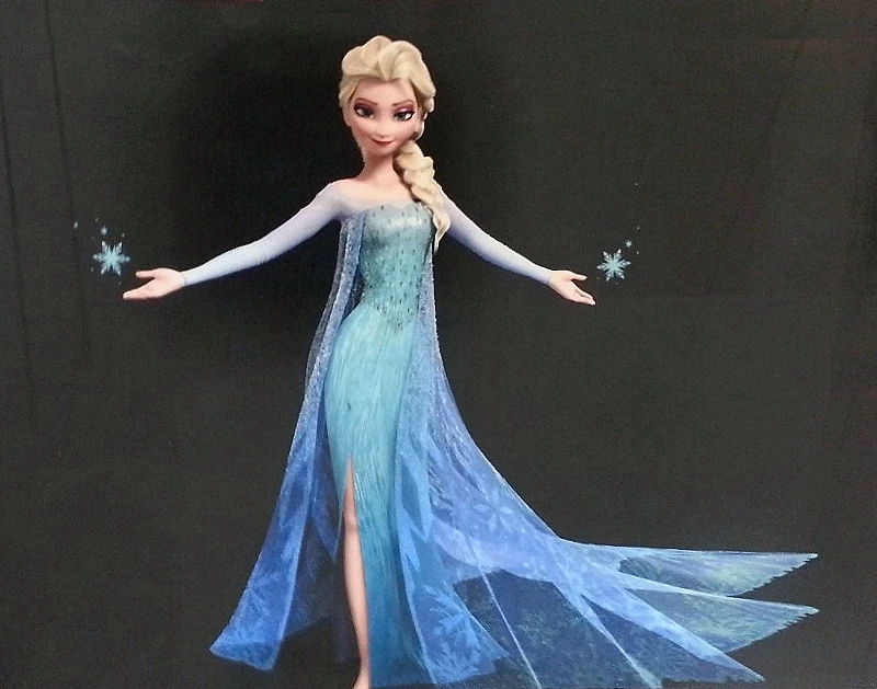 Elsa, from Frozen