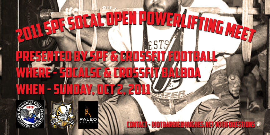 CFFB & SPF OPEN POWERLIFTING MEET IN SOCA#1