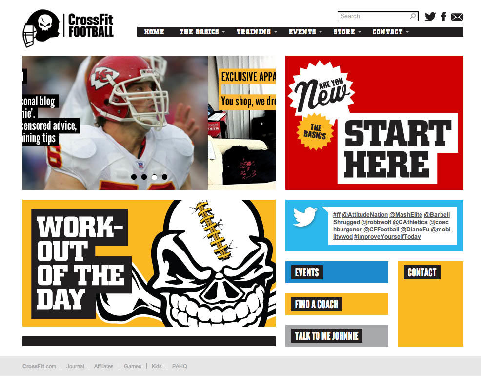 CrossFit-Football-Landing-Page