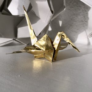 Toph's Origami - Brass Crane side A
