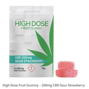 high dose fruit gummy cbd