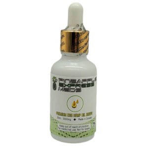 pineapple express meds premium cbd oil 2000mg bottle