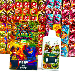 smile factory dual vape pen in lime and mango flavours