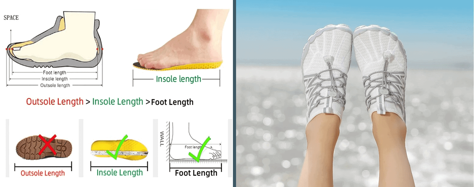 Alt: "Acuvick Water Shoes for Men Beach Walking Shoes Womens – "