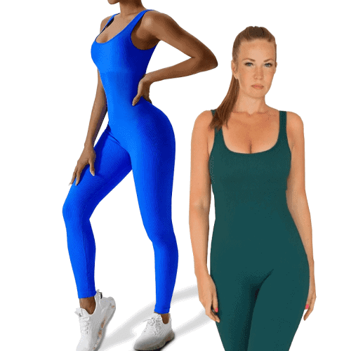 One Piece Jumpsuit Yoga Sports Outwear For Women