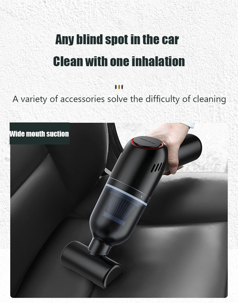 Wireless Car Vacuum Cleaner