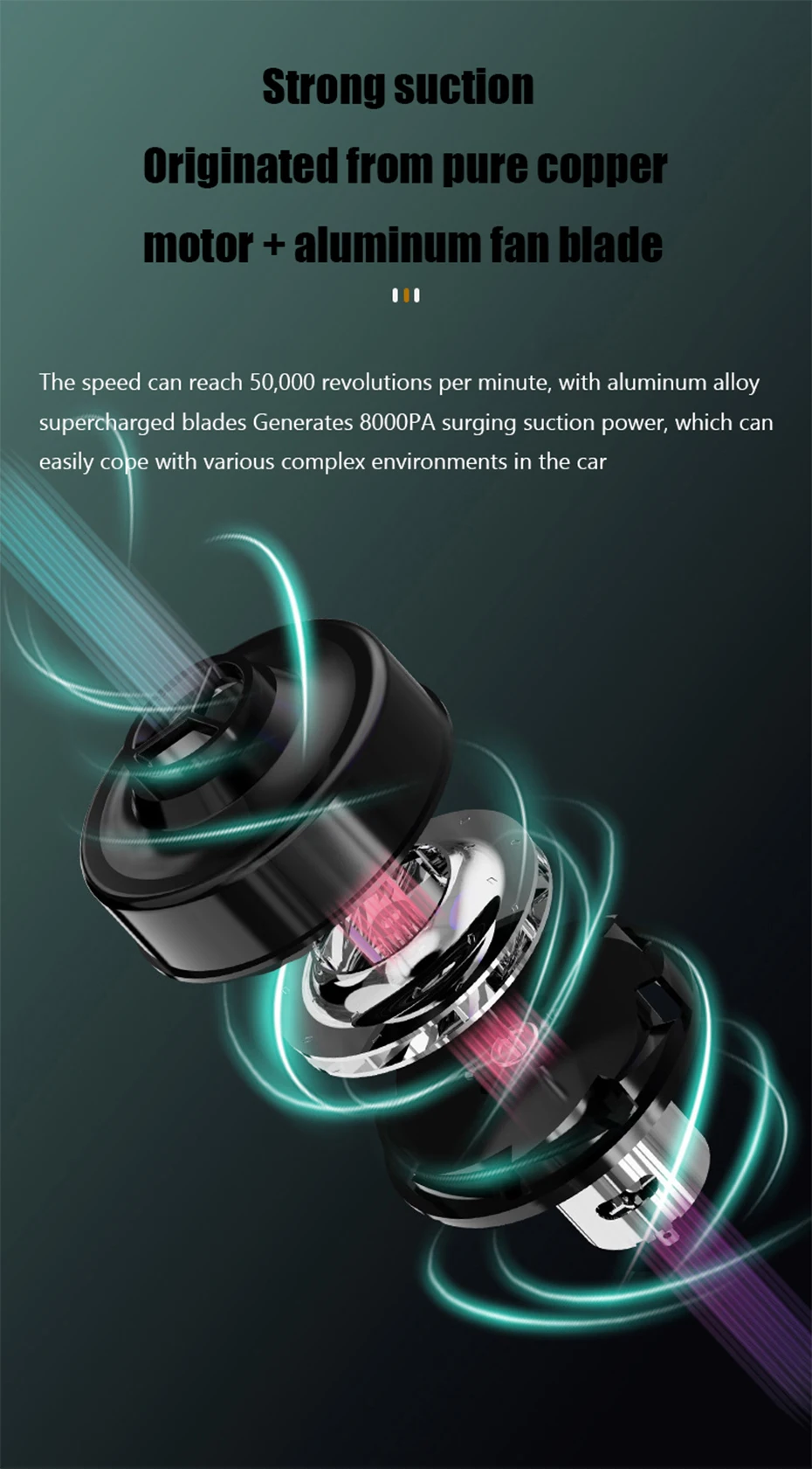 Wireless Car Vacuum Cleaner
