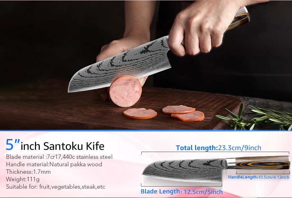 Carbon Stainless Steel Kitchen Knife