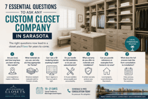 Custom Closet Sarasota Florida