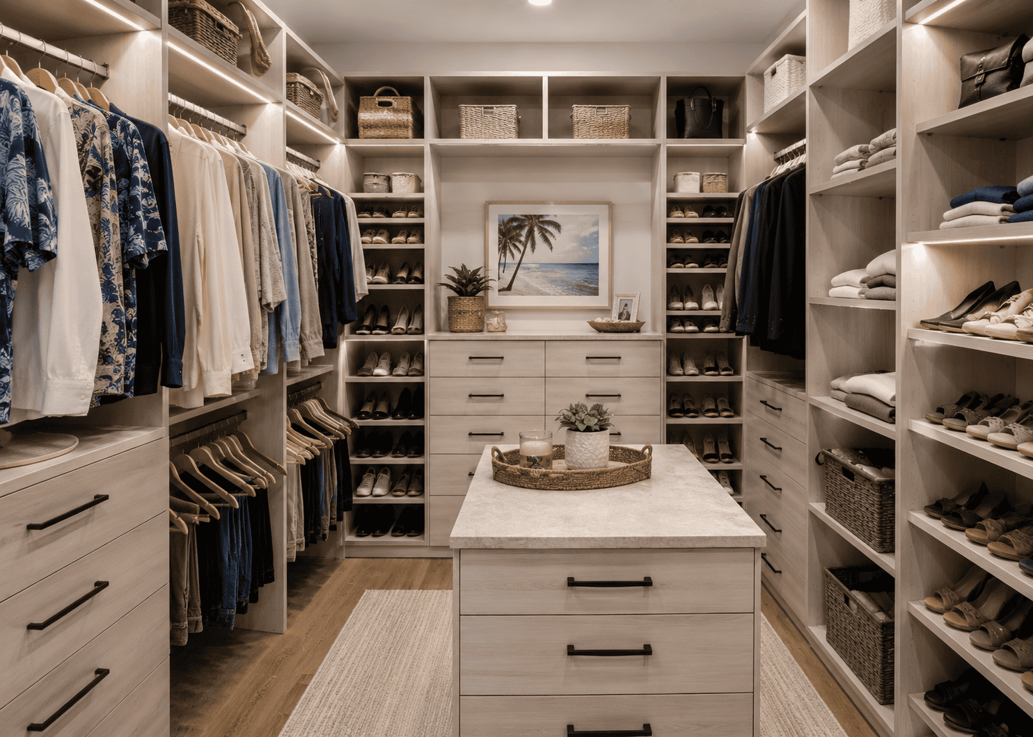 His & Hers Closets: Designing Shared Wardrobe Space for Two Different Organizing Styles