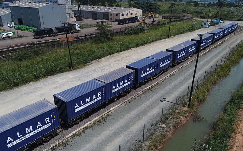 rail revitalisation project: storage containers for rent