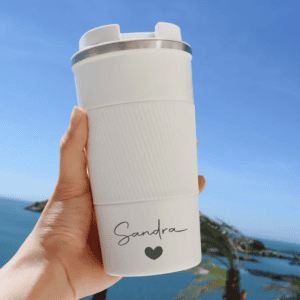 Alskar® To-Go 510ml Stainless Steel Name Engraved Coffee Tumbler