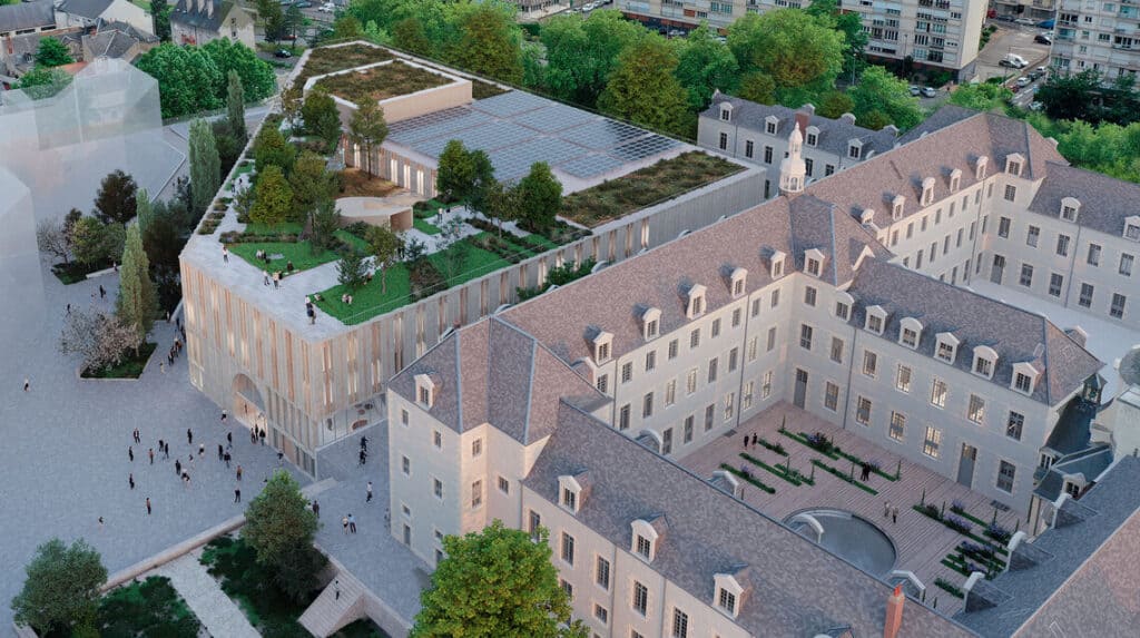 Le projet Campus Madeleine (UFR Orléans) lauréat du Label Expérimental Effinergie Patrimoine (LEEP)