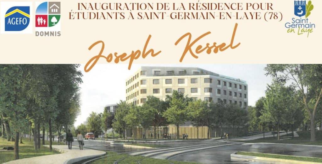 Inauguration – Résidence étudiants Joseph-KESSEL à St Germain en Laye
