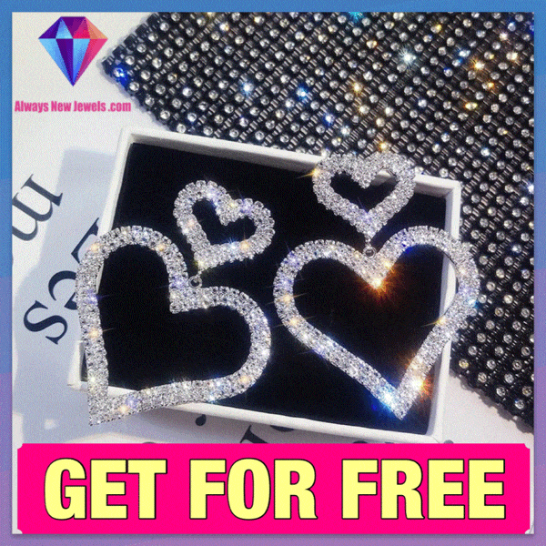 Love Forever Double Heart Earrings