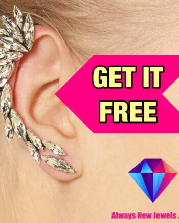 Right Ear Crystal Rhinestone Ear Cuff Wrap