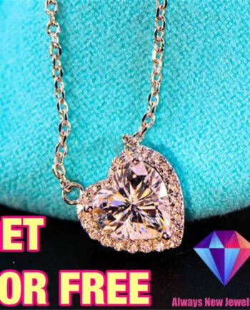 Love Forever Silver Heart Necklace