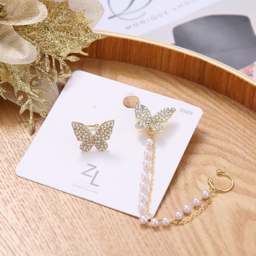 Butterflies Drop Earrings