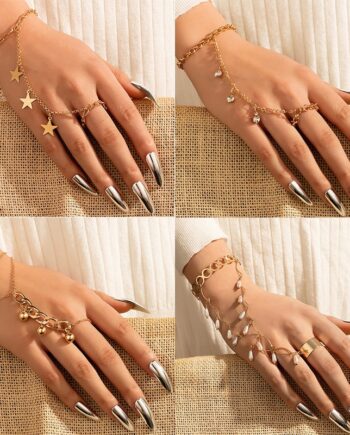 Vintage Punk Bracelet Ring