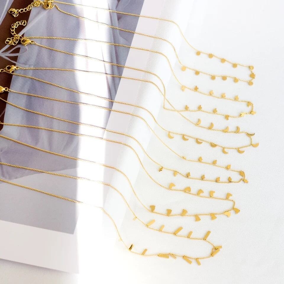 Cute Gold or Silver Choker | 37 Styles