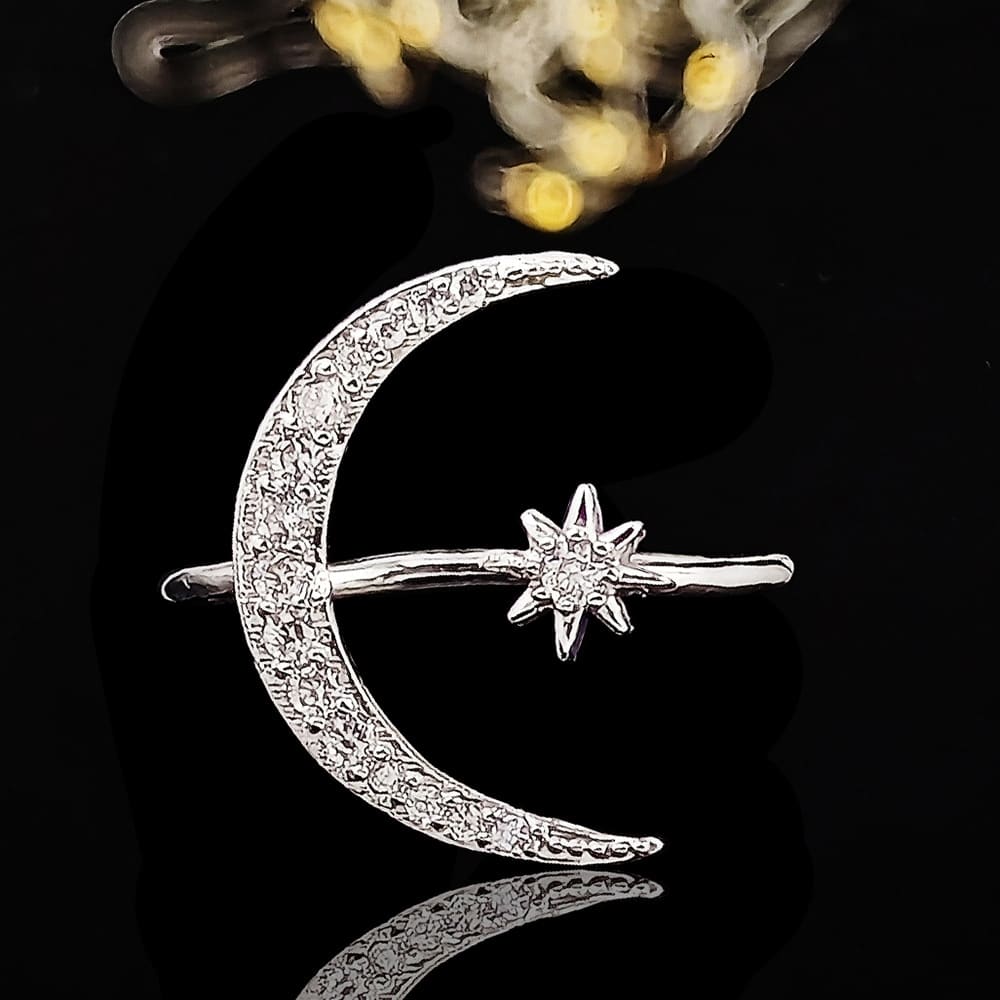 Amazon No Tiene estos Anillos por el momento. Beautiful Darling Rings Ad Color Open Adjustable Ring for Women Gold And Silver Color Wedding Party Gift